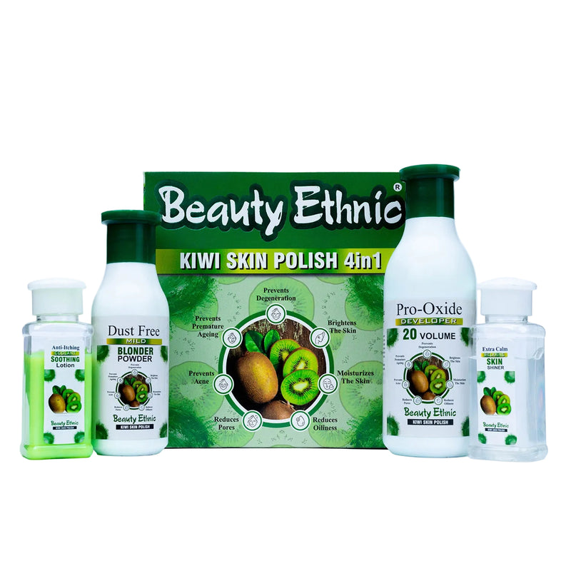Beauty Ethnic Kiwi Skin Polish Complete Skincare Kit
